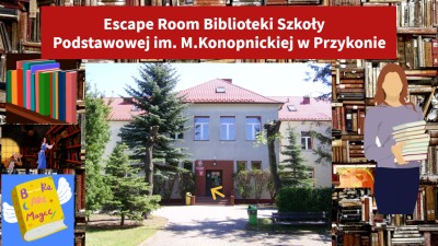 Escape Room Biblioteki S.P. w Przykonie