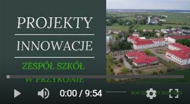 Projekty edukacyjne i innowacje pedagogiczne w Zespole Szkół w Przykonie